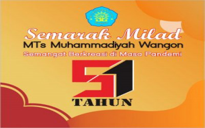 Semarak Milad Ke-51 MTs Muhammadiyah Wangon